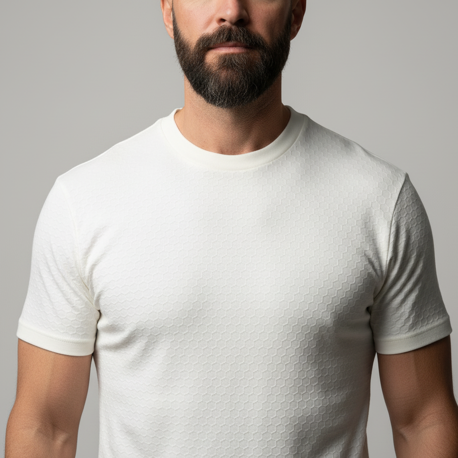 TEXTURED STRUCTURE TEE