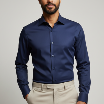 LINEN BLEND SHIRT
