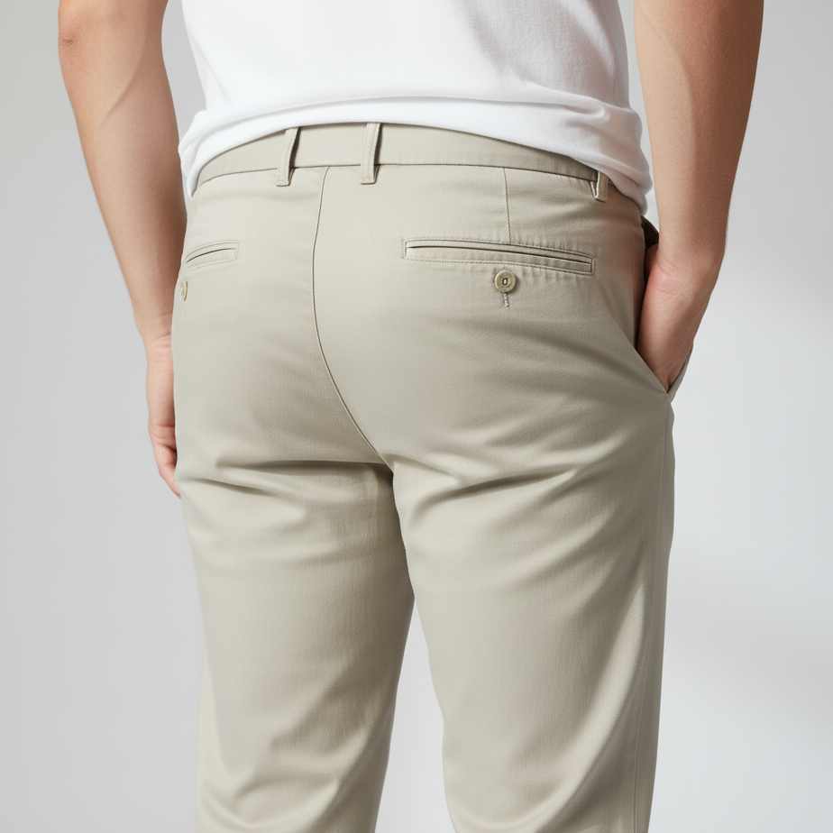 SLIM CHINO TROUSERS